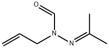 N-ALLYL-N'-(1-METHYLETHYLIDENE)FORMIC HYDRAZIDE Struktur