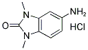 5-AMINO-1,3-DIMETHYL-1,3-DIHYDRO-BENZOIMIDAZOL-2-ONE HYDROCHLORIDE Struktur