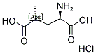 (2R,4R)-4-METHYLGLUTAMIC ACID HYDROCHLORIDE Struktur