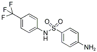 4-AMINO-N-[4-(TRIFLUOROMETHYL)PHENYL]BENZENESULFONAMIDE Struktur