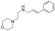 N-(2-MORPHOLIN-4-YLETHYL)-3-PHENYLPROP-2-EN-1-AMINE Struktur