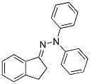 1-INDANONE DIPHENYLHYDRAZONE Struktur