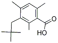 2,4,6-TRIMETHYL-3-NEOPENTYLBENZOIC ACID Struktur