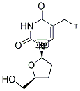 3'-DEOXYTHYMIDINE, [METHYL-3H]- Struktur