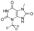 7-METHYL-3-(TRIDEUTEROMETHYL)URIC ACID Struktur