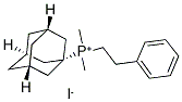 1-ADAMANTYL(DIMETHYL)(2-PHENYLETHYL)PHOSPHONIUM Struktur