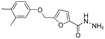 5-(3,4-DIMETHYL-PHENOXYMETHYL)-FURAN-2-CARBOXYLIC ACID HYDRAZIDE Struktur