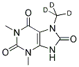 [7-CD3]-1,3,7-TRIMETHYLURIC ACID Struktur