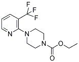 ETHYL 4-[3-(TRIFLUOROMETHYL)PYRIDIN-2-YL]TETRAHYDROPYRAZINE-1(2H)-CARBOXYLATE Struktur