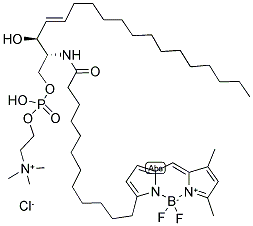 BODIPY(R) FL C12-SPHINGOMYELIN Struktur