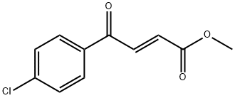 METHYL (E)-4-(4-CHLOROPHENYL)-4-OXO-2-BUTENOATE Struktur