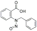 N-BENZYL-N-NITROSO ANTHRANILIC ACID Struktur