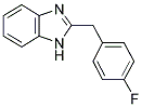 2-(4-FLUOROBENZYL)-1H-BENZIMIDAZOLE Struktur