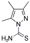 3,4,5-TRIMETHYL-1H-PYRAZOLE-1-CARBOTHIOAMIDE Struktur