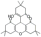 9-(2-HYDROXY-4,4-DIMETHYL-6-OXOCYCLOHEX-1-ENYL)-3,3,6,6-TETRAMETHYL-3,4,6,7-TETRAHYDRO-2H-XANTHENE-1,8(5H,9H)-DIONE Struktur