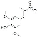 1-(3,5-DIMETHOXY-4-HYDROXYPHENYL)-2-NITROPROPENE Struktur