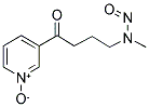 4-(METHYLNITROSAMINO)-1-(3-PYRIDYL-N-OXIDE)-1-BUTANONE Struktur