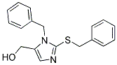 [1-BENZYL-2-(BENZYLSULFANYL)-1H-IMIDAZOL-5-YL]METHANOL Struktur