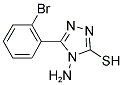 4-AMINO-5-(2-BROMOPHENYL)-4H-1,2,4-TRIAZOLE-3-THIOL Struktur