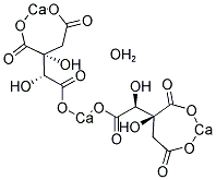 (-)-THREO-HYDROXYCITRIC ACID CALCIUM SALT HYDRATE Struktur