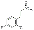 1-(2-CHLORO-4-FLUOROPHENYL)-2-NITROETHENE Struktur