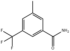 3-METHYL-5-(TRIFLUOROMETHYL)BENZAMIDE Struktur