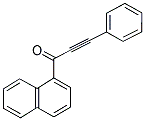 1-NAPHTHALEN-1-YL-3-PHENYL-PROPYNONE Struktur