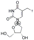 BETA-L-THYMIDINE, [METHYL-3H]- Struktur