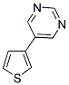 5-(3-THIENYL)PYRIMIDINE Struktur