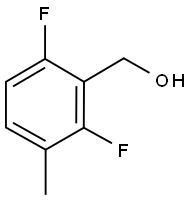 2,6-DIFLUORO-3-METHYLBENZYL ALCOHOL Struktur