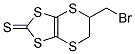 5-(BROMOMETHYL)-5,6-DIHYDRO[1,3]DITHIOLO[4,5-B][1,4]DITHIINE-2-THIONE Struktur