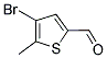 4-BROMO-5-METHYL-2-THIOPHENECARBALDEHYDE Struktur