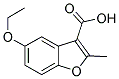 5-ETHOXY-2-METHYL-BENZOFURAN-3-CARBOXYLIC ACID Struktur