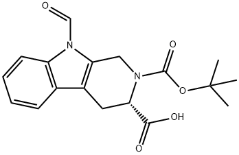 BOC-TPI(FOR)-OH Struktur