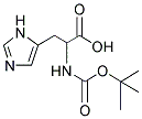 2-TERT-BUTOXYCARBONYLAMINO-3-(3H-IMIDAZOL-4-YL)-PROPIONIC ACID Struktur