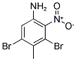 3,5-DIBROMO-4-METHYL-2-NITROANILINE Struktur