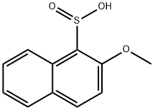 2-METHOXY-1-NAPHTHALENESULFINIC ACID Struktur