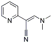 3-(DIMETHYLAMINO)-2-(2-PYRIDINYL)ACRYLONITRILE Struktur