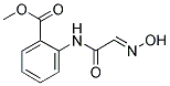 METHYL 2-[[(2E)-2-(HYDROXYIMINO)ETHANOYL]AMINO]BENZOATE Struktur