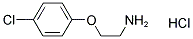 2-(4-CHLOROPHENOXY)ETHANAMINE HYDROCHLORIDE Struktur