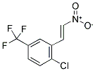 2'-CHLORO-BETA-NITRO-5'-(TRIFLUOROMETHYL)STYRENE Struktur