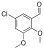 5-CHLORO-2,3-DIMETHOXY-BENZALDEHYDE Struktur