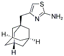 4-ADAMANTAN-1-YLMETHYL-THIAZOL-2-YLAMINE Struktur