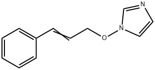 1-([(Z)-3-PHENYL-2-PROPENYL]OXY)-1H-IMIDAZOLE Struktur