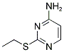 2-(ETHYLSULFANYL)PYRIMIDIN-4-AMINE Struktur