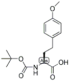 (S)-2-TERT-BUTOXYCARBONYLAMINO-4-(4-METHOXY-PHENYL)-BUTYRIC ACID Struktur