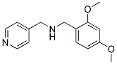 (2,4-DIMETHOXY-BENZYL)-PYRIDIN-4-YLMETHYL-AMINE Struktur