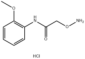 1-[[2-(AMMONIOOXY)ACETYL]AMINO]-2-METHOXYBENZENE CHLORIDE Struktur