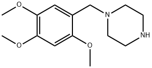 1-(2,4,5-TRIMETHOXY-BENZYL)-PIPERAZINE Struktur