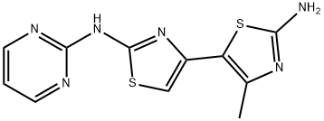 4'-METHYL-N2-PYRIMIDIN-2-YL-[4,5']BITHIAZOLYL-2,2'-DIAMINE Struktur